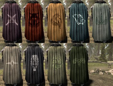 skyrim capes|cloaks of skyrim special.